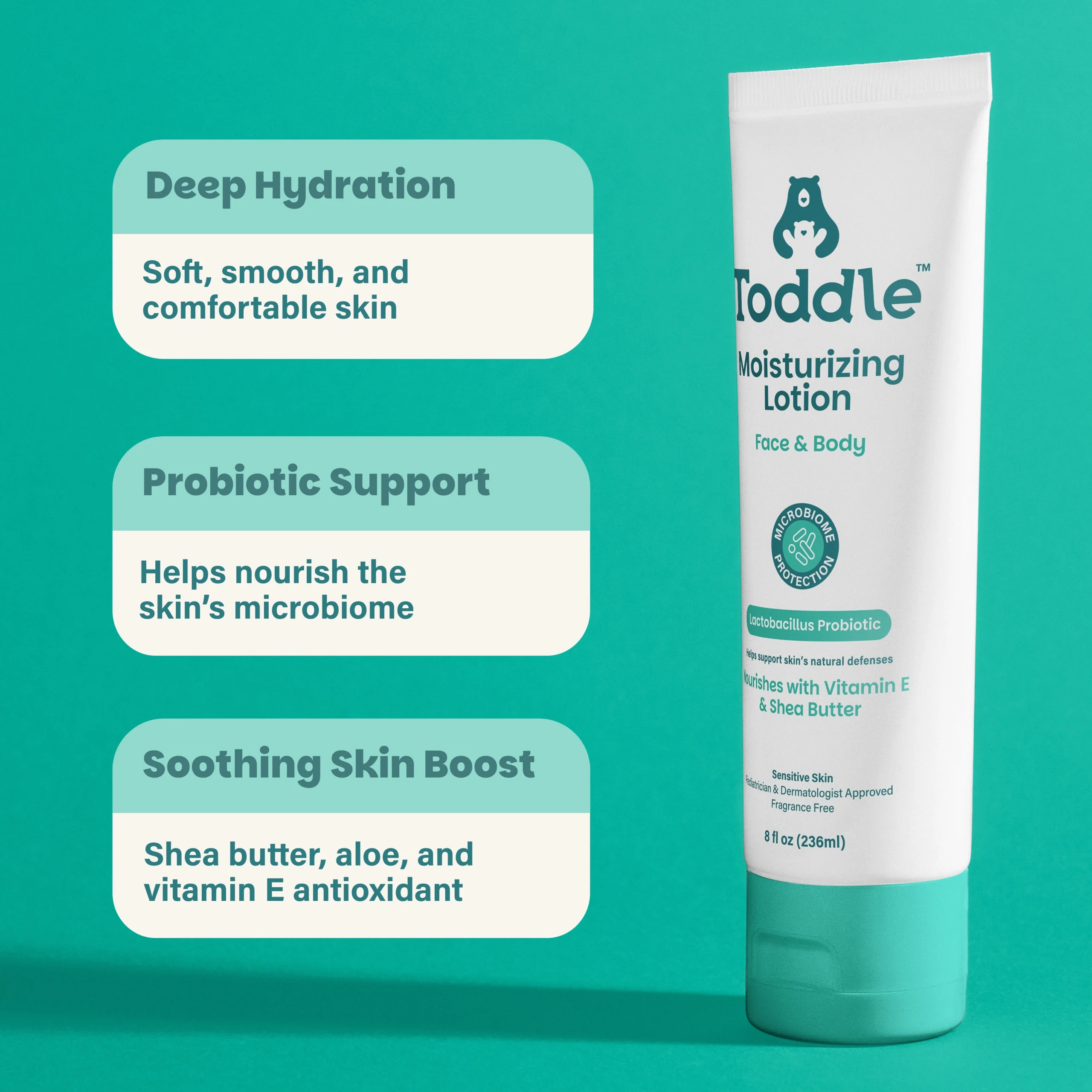 Toddle Postbiotic Moisturizing Lotion - Image 7